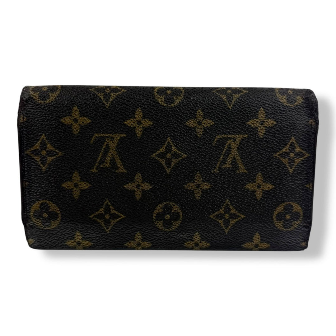 Louis Vuitton Trifold Brown Monogram Femme Wallet - Lux Central