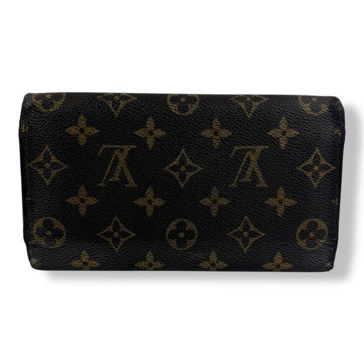 Louis Vuitton Trifold Brown Monogram Femme Wallet - Lux Central