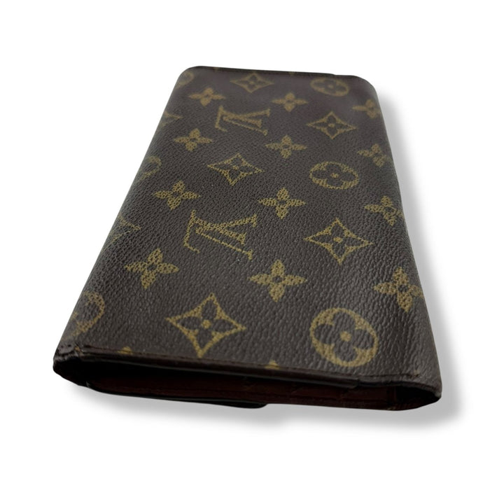 Louis Vuitton Trifold Brown Monogram Femme Wallet - Lux Central