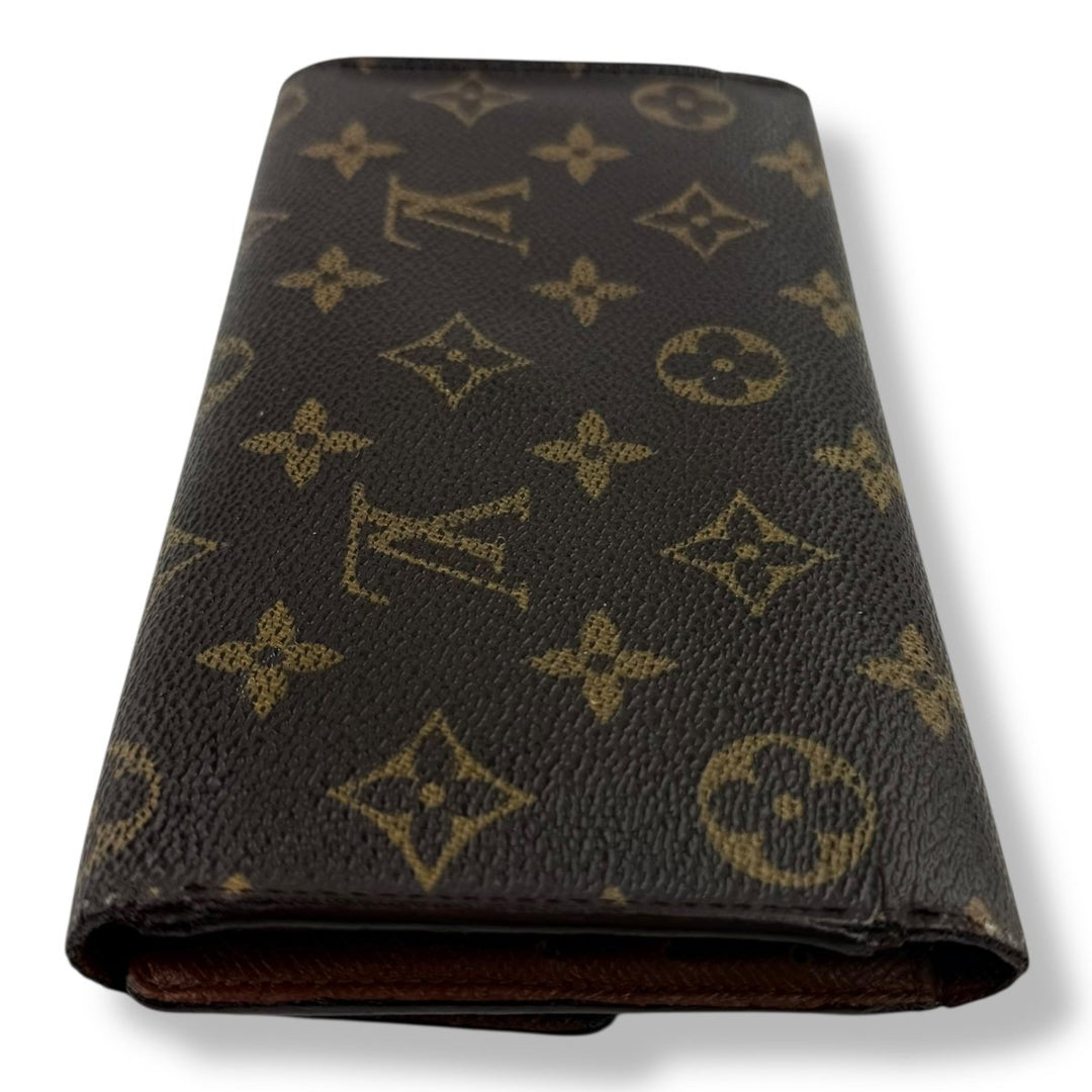 Louis Vuitton Trifold Brown Monogram Femme Wallet - Lux Central