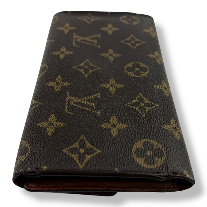 Louis Vuitton Trifold Brown Monogram Femme Wallet - Lux Central