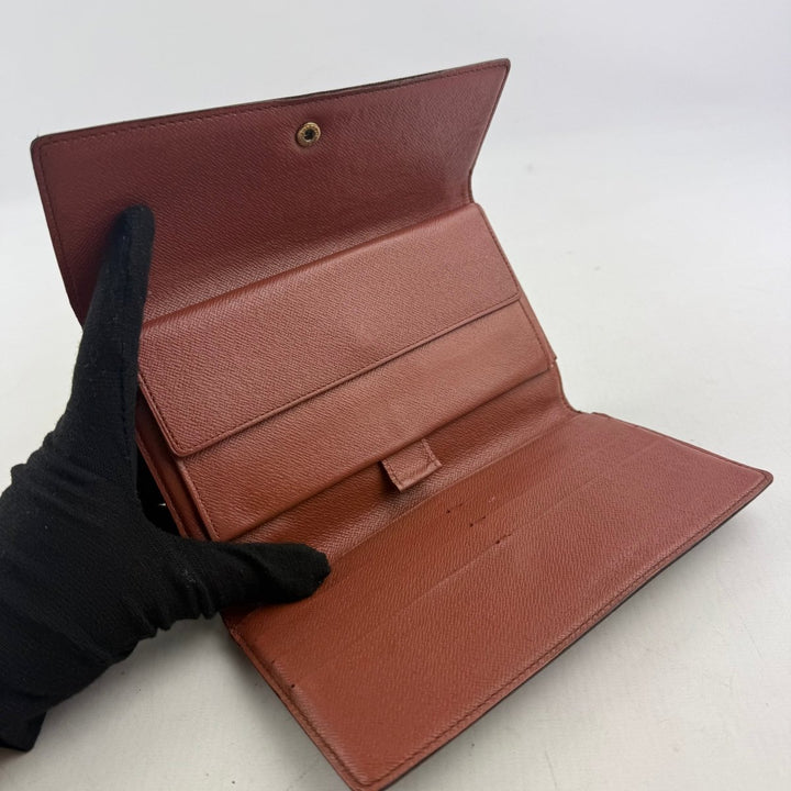 Louis Vuitton Trifold Brown Monogram Femme Wallet - Lux Central