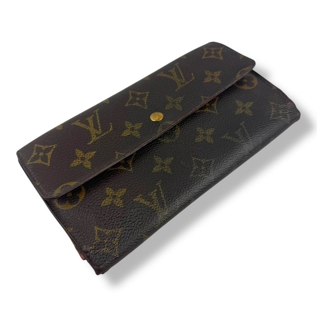 Louis Vuitton Trifold Brown Monogram Femme Wallet - Lux Central