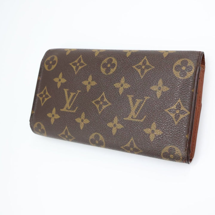 Louis Vuitton Trifold Brown Monogram Femme Wallet - Lux Central