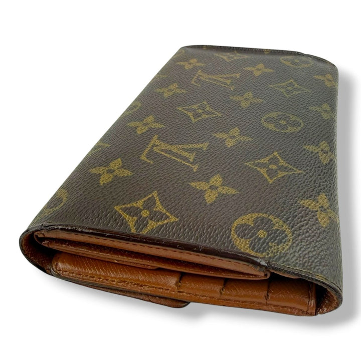 Louis Vuitton Trifold Brown Monogram Femme Wallet - Lux Central