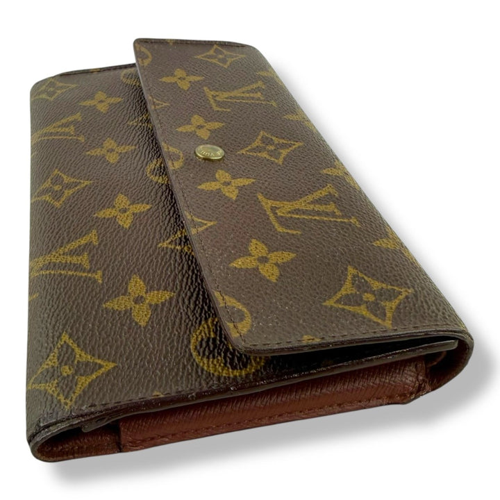Louis Vuitton Trifold Brown Monogram Femme Wallet - Lux Central