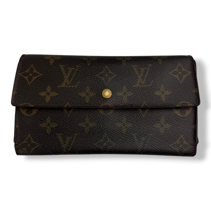 Louis Vuitton Trifold Brown Monogram Femme Wallet - Lux Central