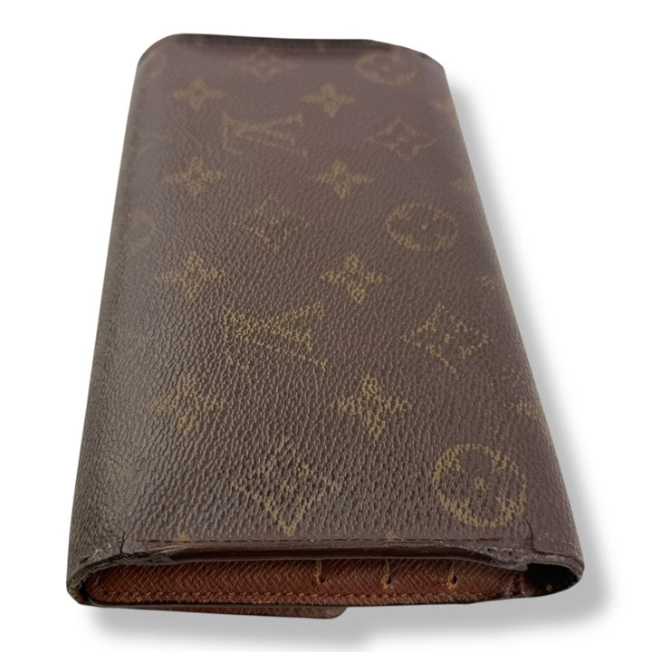 Louis Vuitton Trifold Brown Monogram Femme Wallet - Lux Central