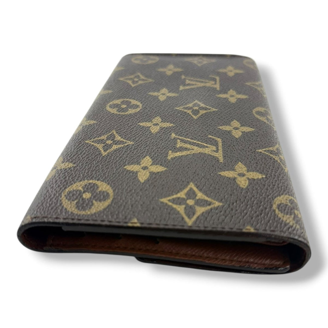 Louis Vuitton Trifold Brown Monogram Femme Wallet - Lux Central