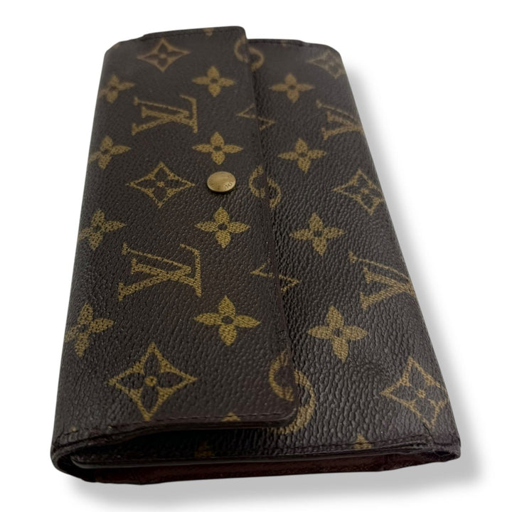 Louis Vuitton Trifold Brown Monogram Femme Wallet - Lux Central