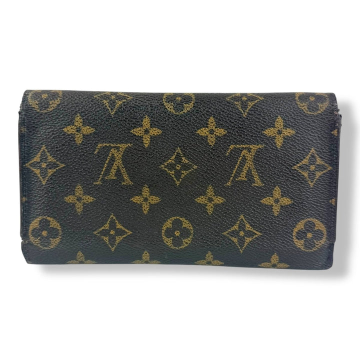 Louis Vuitton Trifold Brown Monogram Femme Wallet - Lux Central