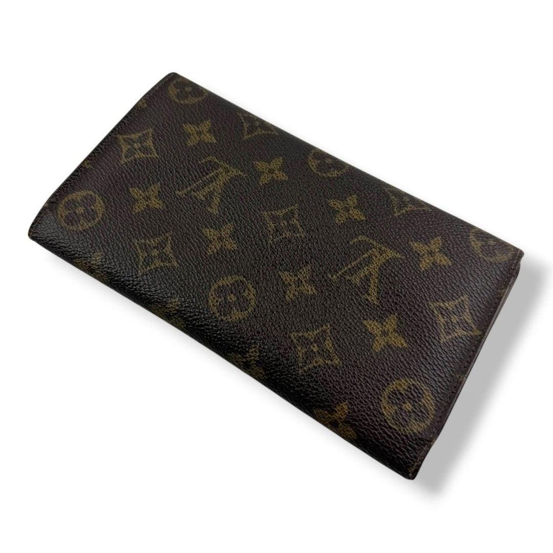 Louis Vuitton Trifold Brown Monogram Femme Wallet - Lux Central