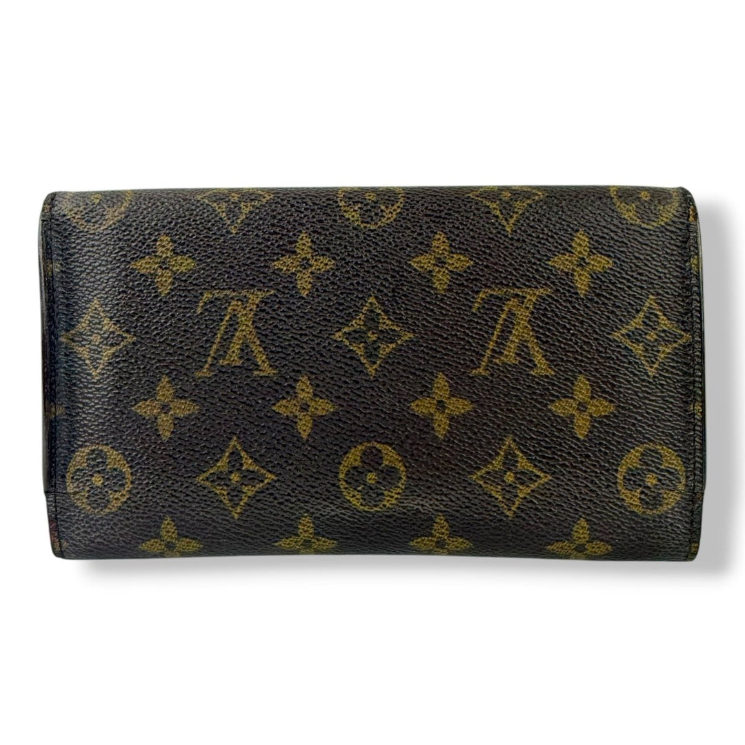 Louis Vuitton Trifold Brown Monogram Femme Wallet - Lux Central