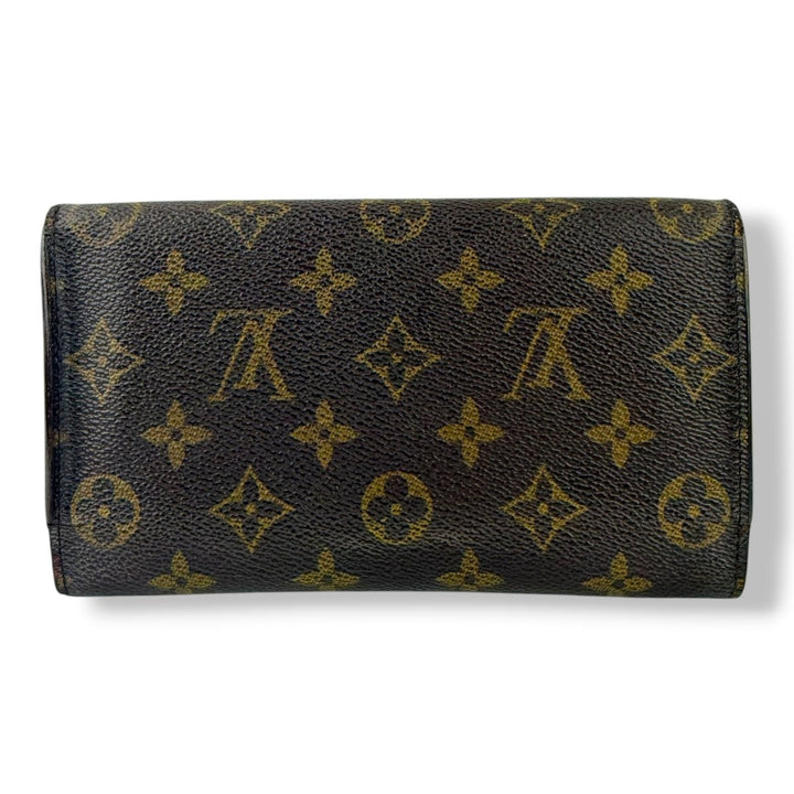 Louis Vuitton Trifold Brown Monogram Femme Wallet - Lux Central