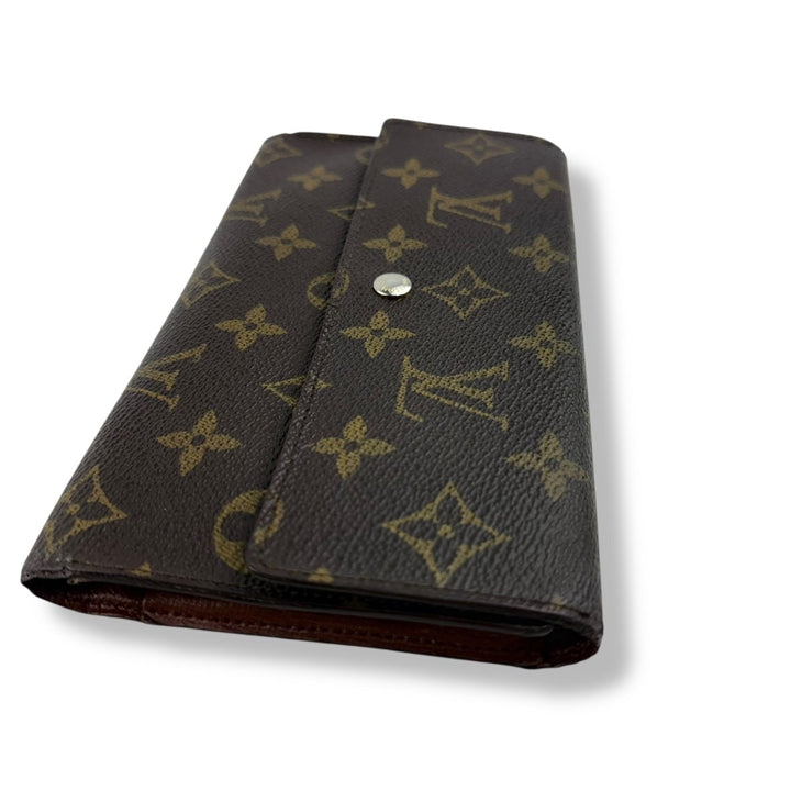 Louis Vuitton Trifold Brown Monogram Femme Wallet - Lux Central