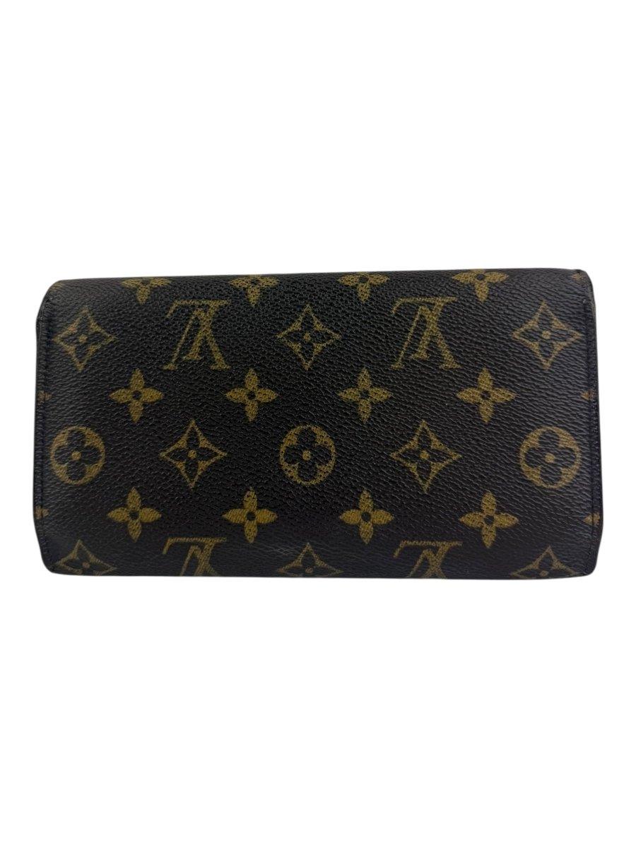 Louis Vuitton Trifold Brown Monogram Femme Wallet - Lux Central