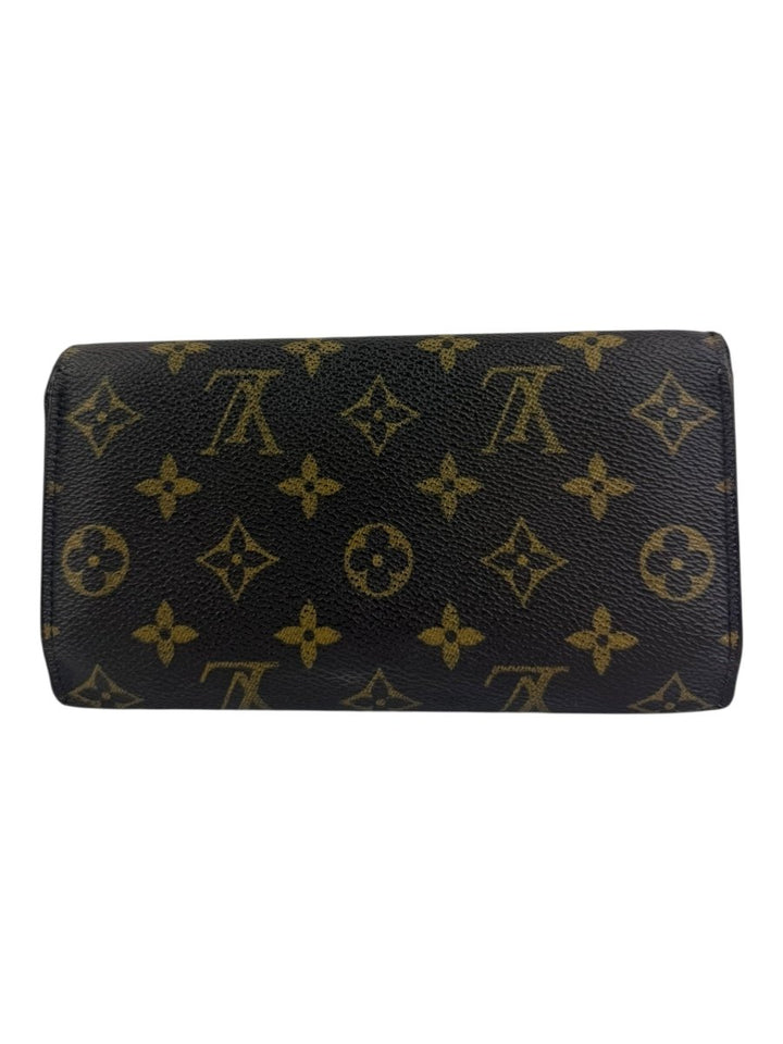 Louis Vuitton Trifold Brown Monogram Femme Wallet - Lux Central