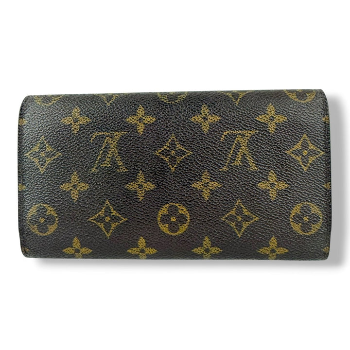 Louis Vuitton Trifold Brown Monogram Femme Wallet - Lux Central