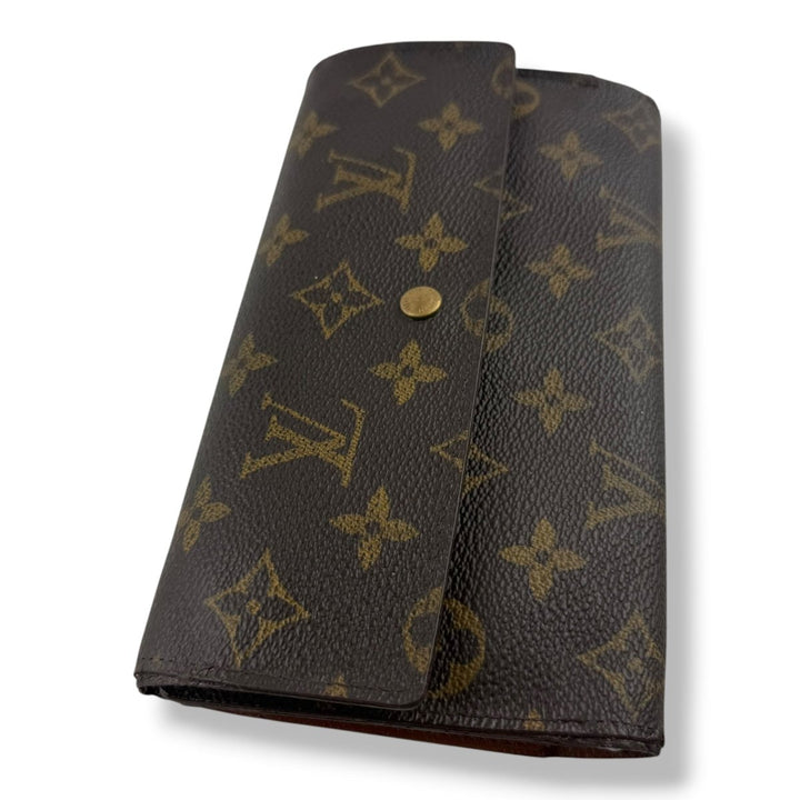 Louis Vuitton Trifold Brown Monogram Femme Wallet - Lux Central