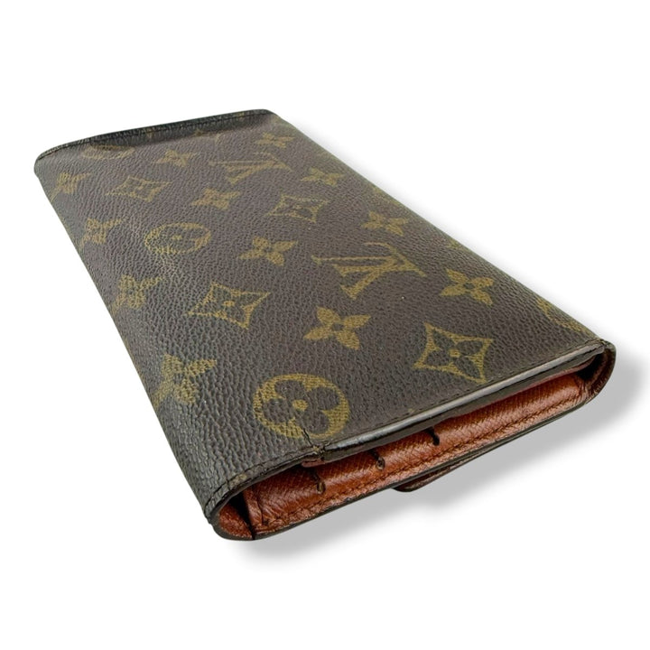 Louis Vuitton Trifold Brown Monogram Femme Wallet - Lux Central