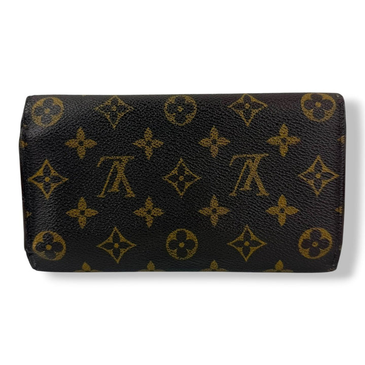 Louis Vuitton Trifold Brown Monogram Femme Wallet - Lux Central