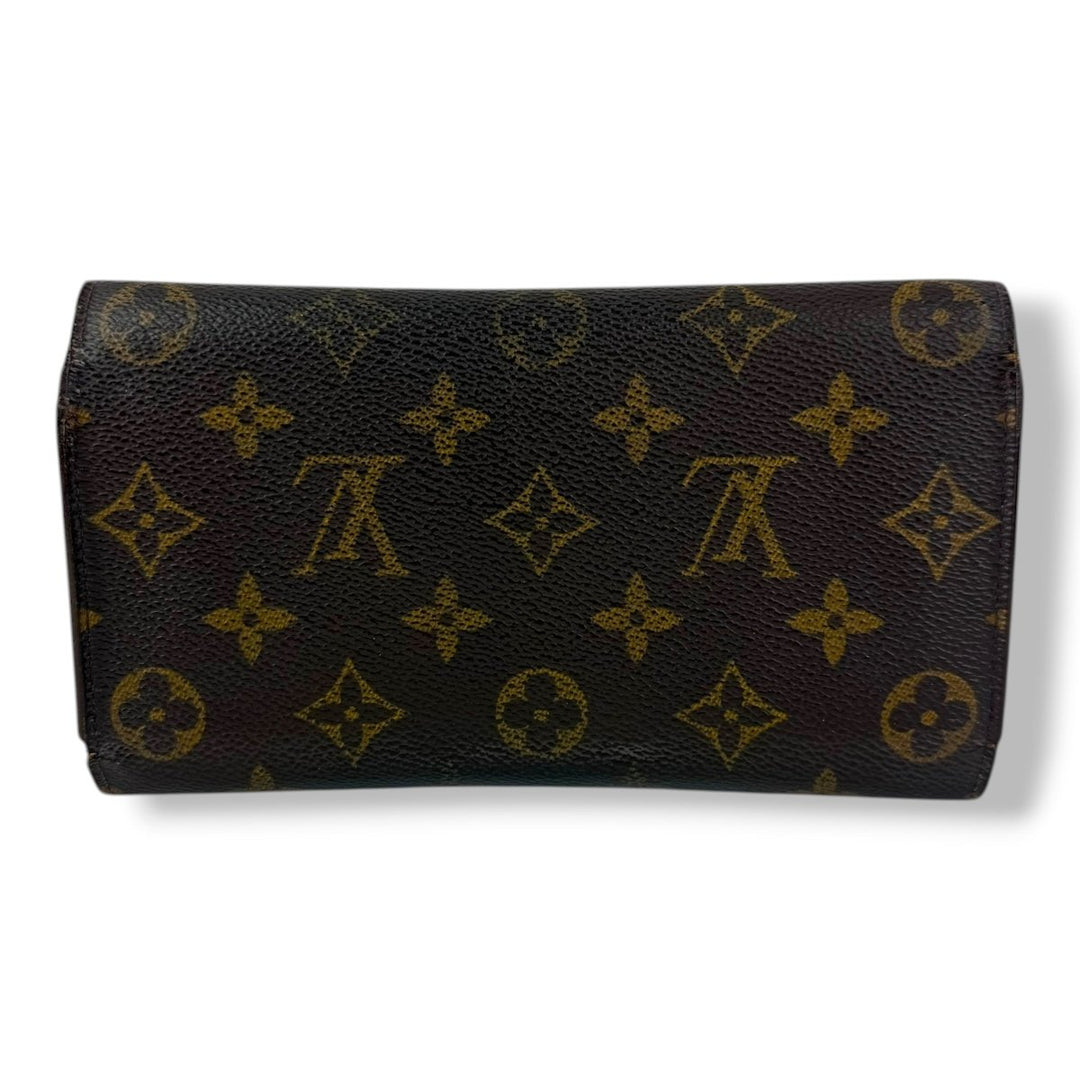 Louis Vuitton Trifold Brown Monogram Femme Wallet - Lux Central