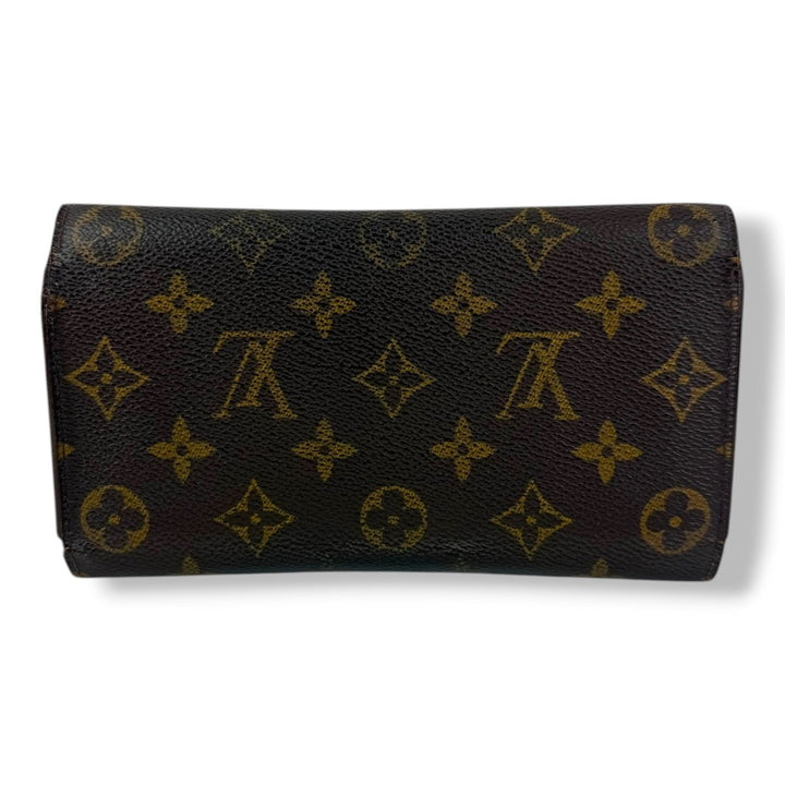 Louis Vuitton Trifold Brown Monogram Femme Wallet - Lux Central