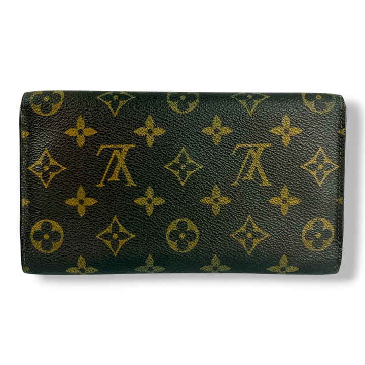 Louis Vuitton Trifold Brown Monogram Femme Wallet - Lux Central