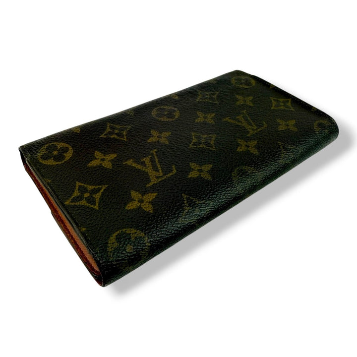 Louis Vuitton Trifold Brown Monogram Femme Wallet - Lux Central