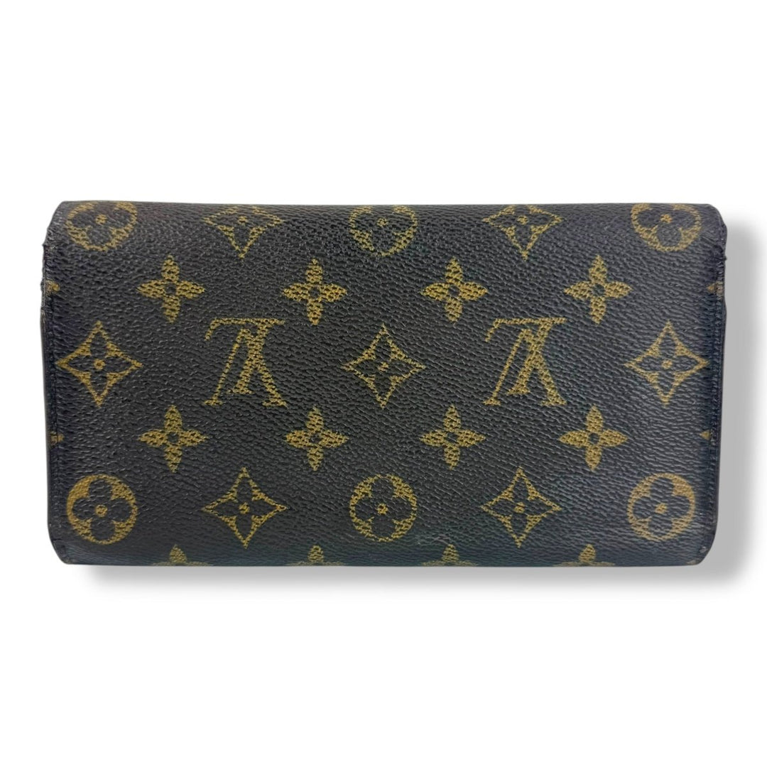 Louis Vuitton Trifold Brown Monogram Femme Wallet - Lux Central
