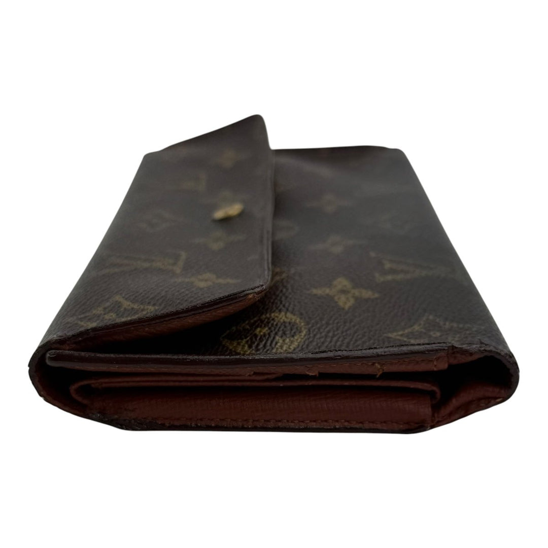 Louis Vuitton Trifold Brown Monogram Femme Wallet - Lux Central