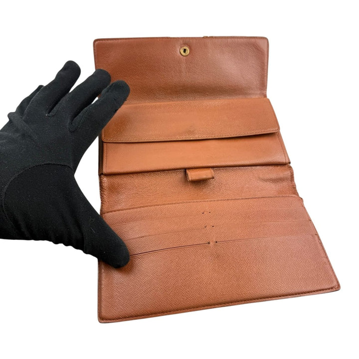 Louis Vuitton Trifold Brown Monogram Femme Wallet - Lux Central