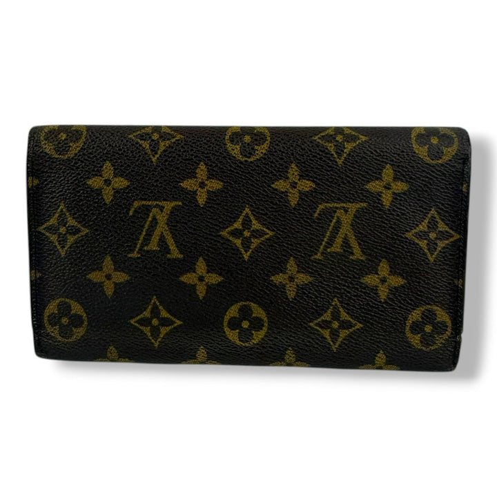 Louis Vuitton Trifold Brown Monogram Femme Wallet - Lux Central