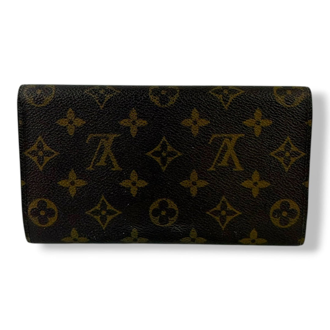 Louis Vuitton Trifold Brown Monogram Femme Wallet - Lux Central
