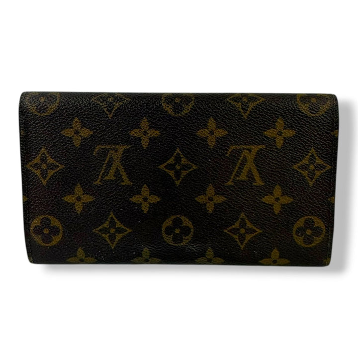 Louis Vuitton Trifold Brown Monogram Femme Wallet - Lux Central