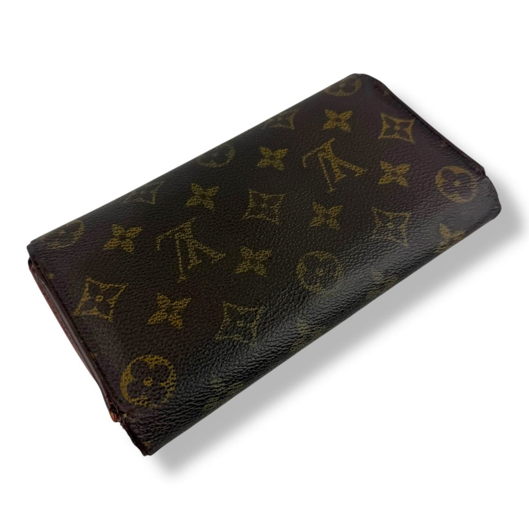 Louis Vuitton Trifold Brown Monogram Femme Wallet - Lux Central
