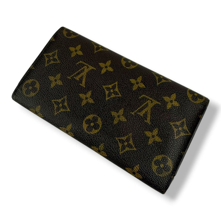 Louis Vuitton Trifold Brown Monogram Femme Wallet - Lux Central
