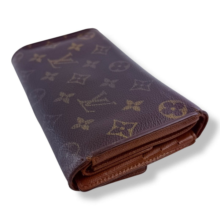 Louis Vuitton Trifold Brown Monogram Femme Wallet - Lux Central