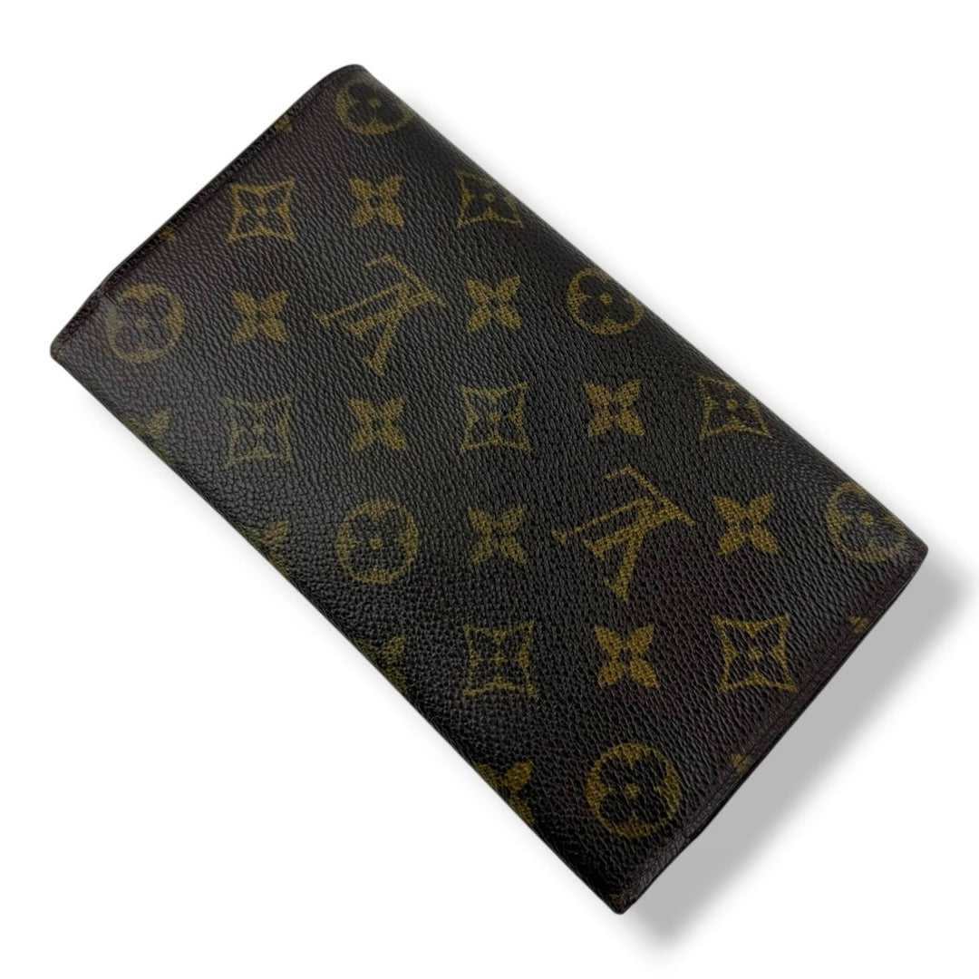 Louis Vuitton Trifold Brown Monogram Femme Wallet - Lux Central
