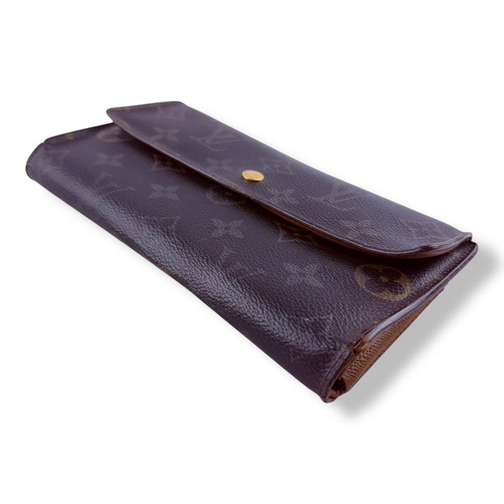 Louis Vuitton Trifold Brown Monogram Femme Wallet - Lux Central