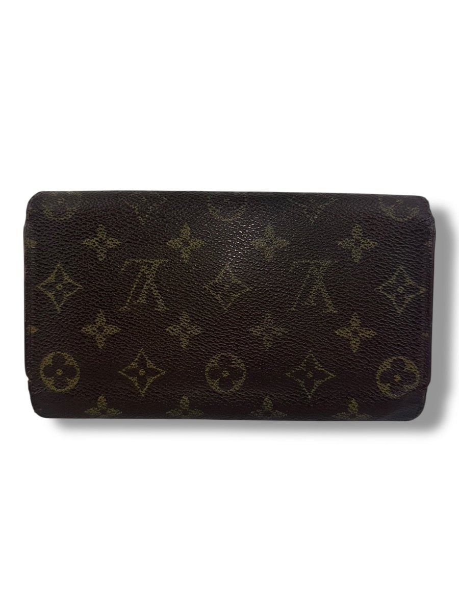 Louis Vuitton Trifold Brown Monogram Femme Wallet - Lux Central