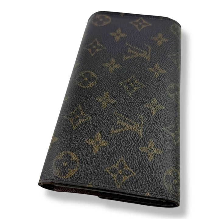 Louis Vuitton Trifold Brown Monogram Femme Wallet - Lux Central