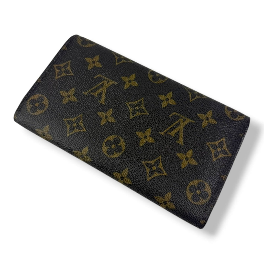 Louis Vuitton Trifold Brown Monogram Femme Wallet - Lux Central
