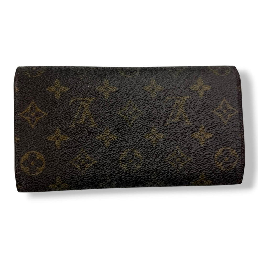Louis Vuitton Trifold Brown Monogram Femme Wallet - Lux Central