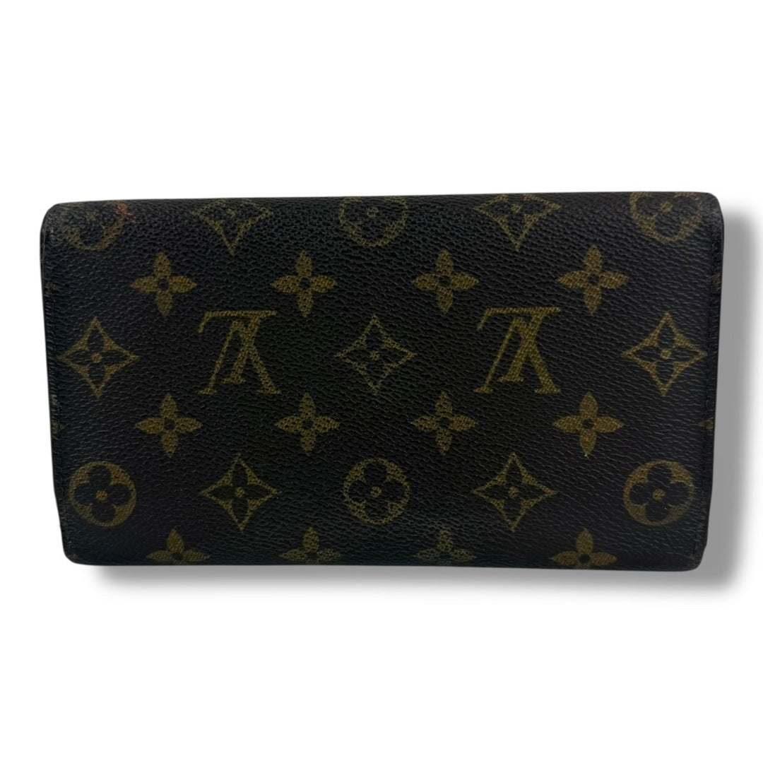 Louis Vuitton Trifold Brown Monogram Femme Wallet - Lux Central