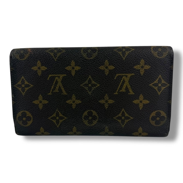 Louis Vuitton Trifold Brown Monogram Femme Wallet - Lux Central