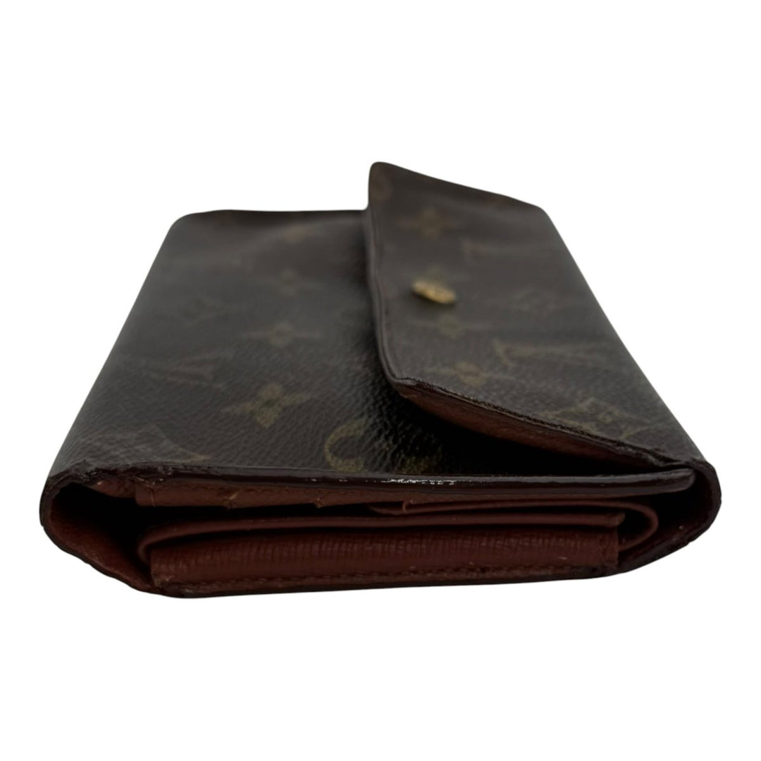 Louis Vuitton Trifold Brown Monogram Femme Wallet - Lux Central