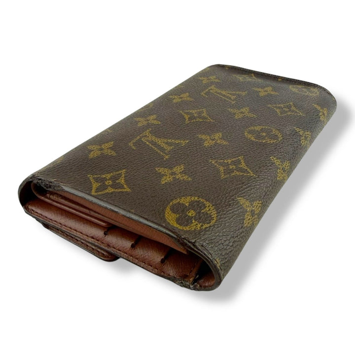 Louis Vuitton Trifold Brown Monogram Femme Wallet - Lux Central