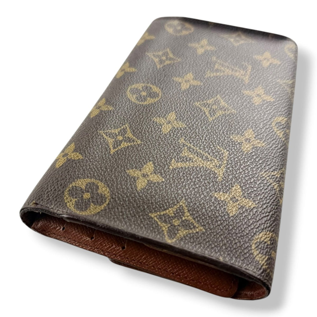 Louis Vuitton Trifold Brown Monogram Femme Wallet - Lux Central