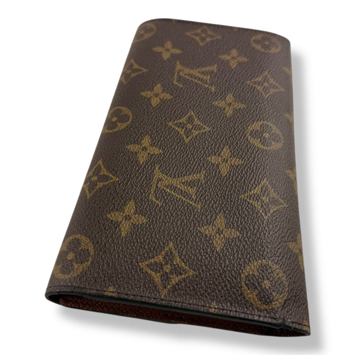 Louis Vuitton Trifold Brown Monogram Femme Wallet - Lux Central